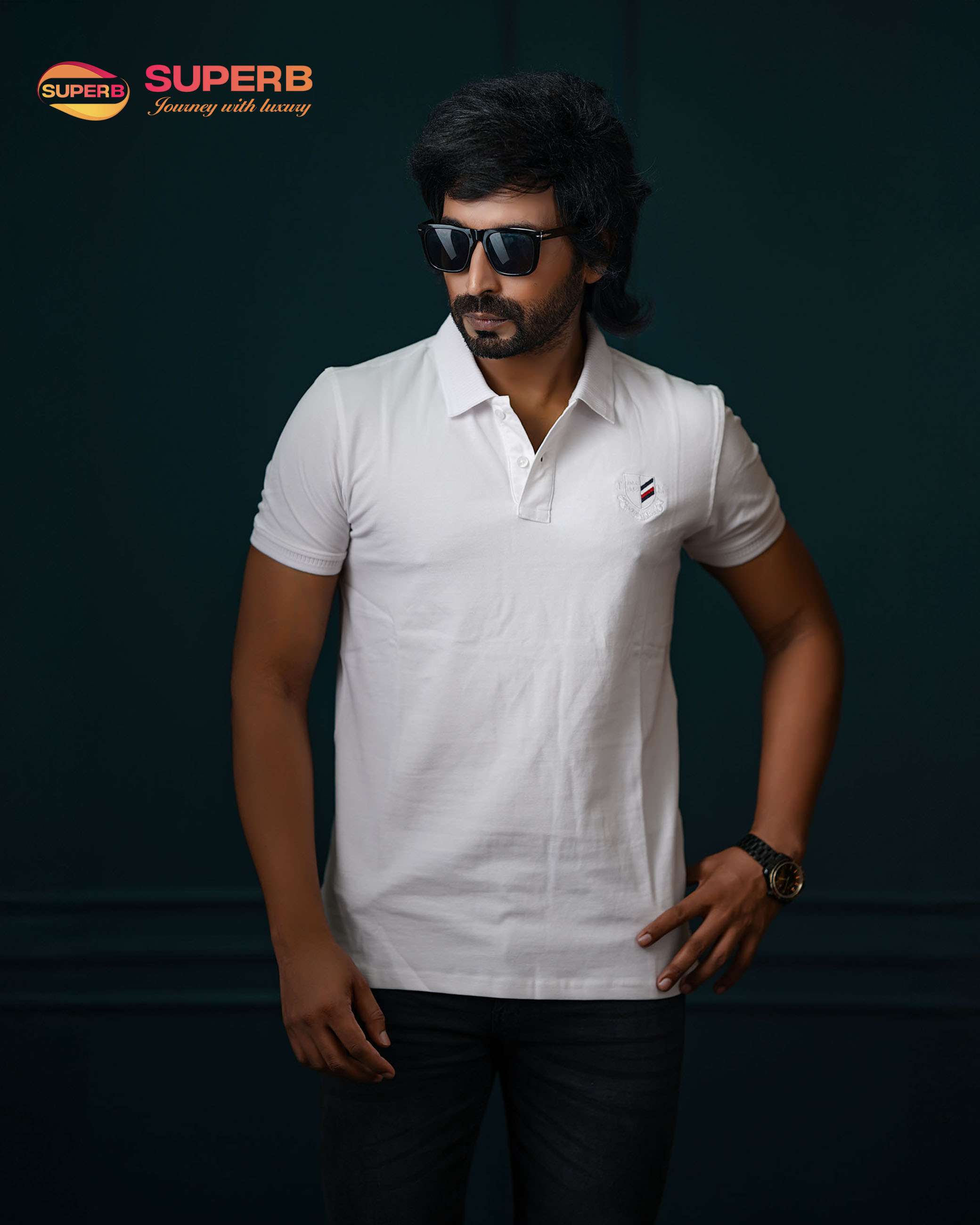 Tommy Hilfiger Premium Piqué Polo Shirt –Cotton Stretch Polo || Superb - White