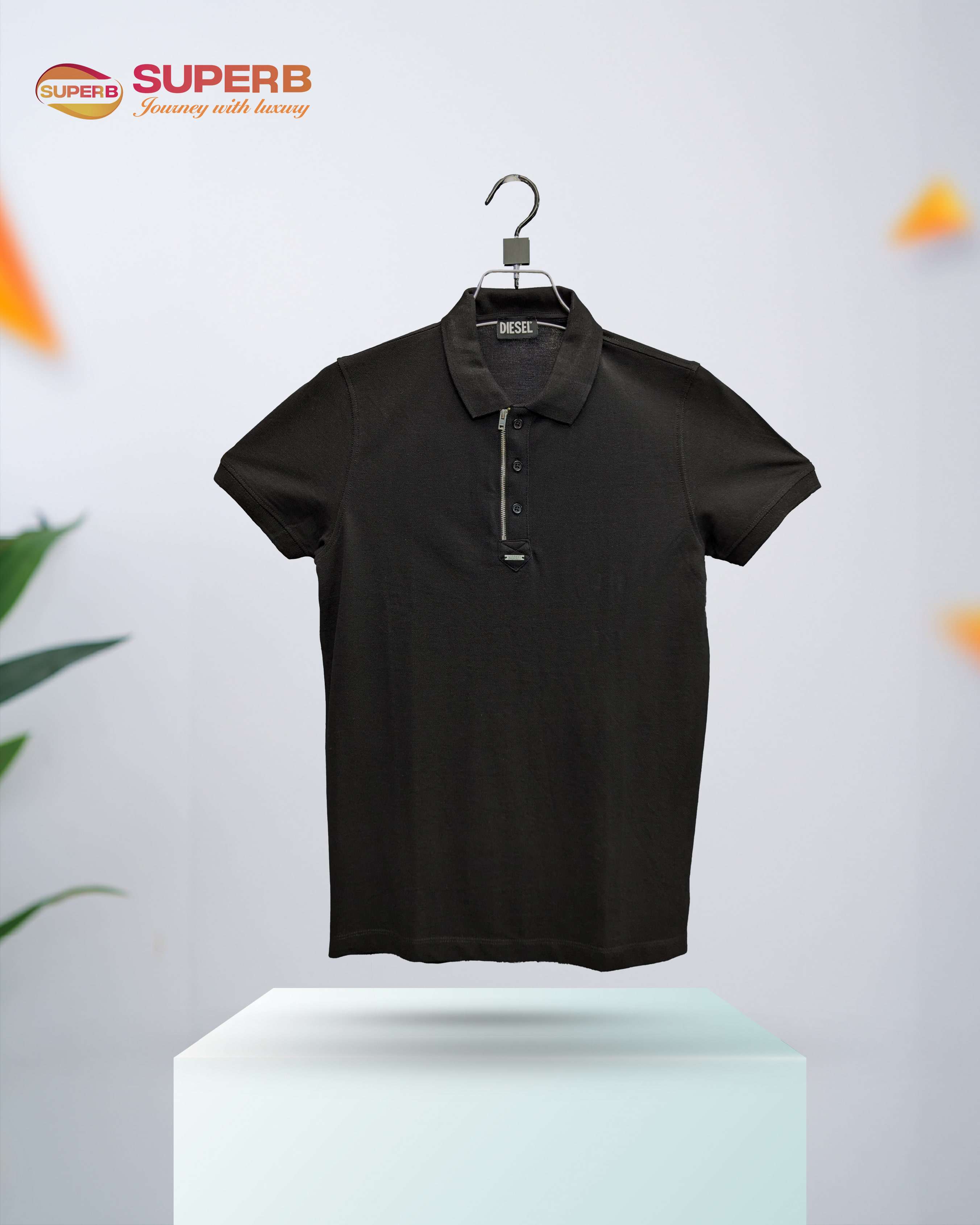 Men's Polo - diesel || superb - Black
