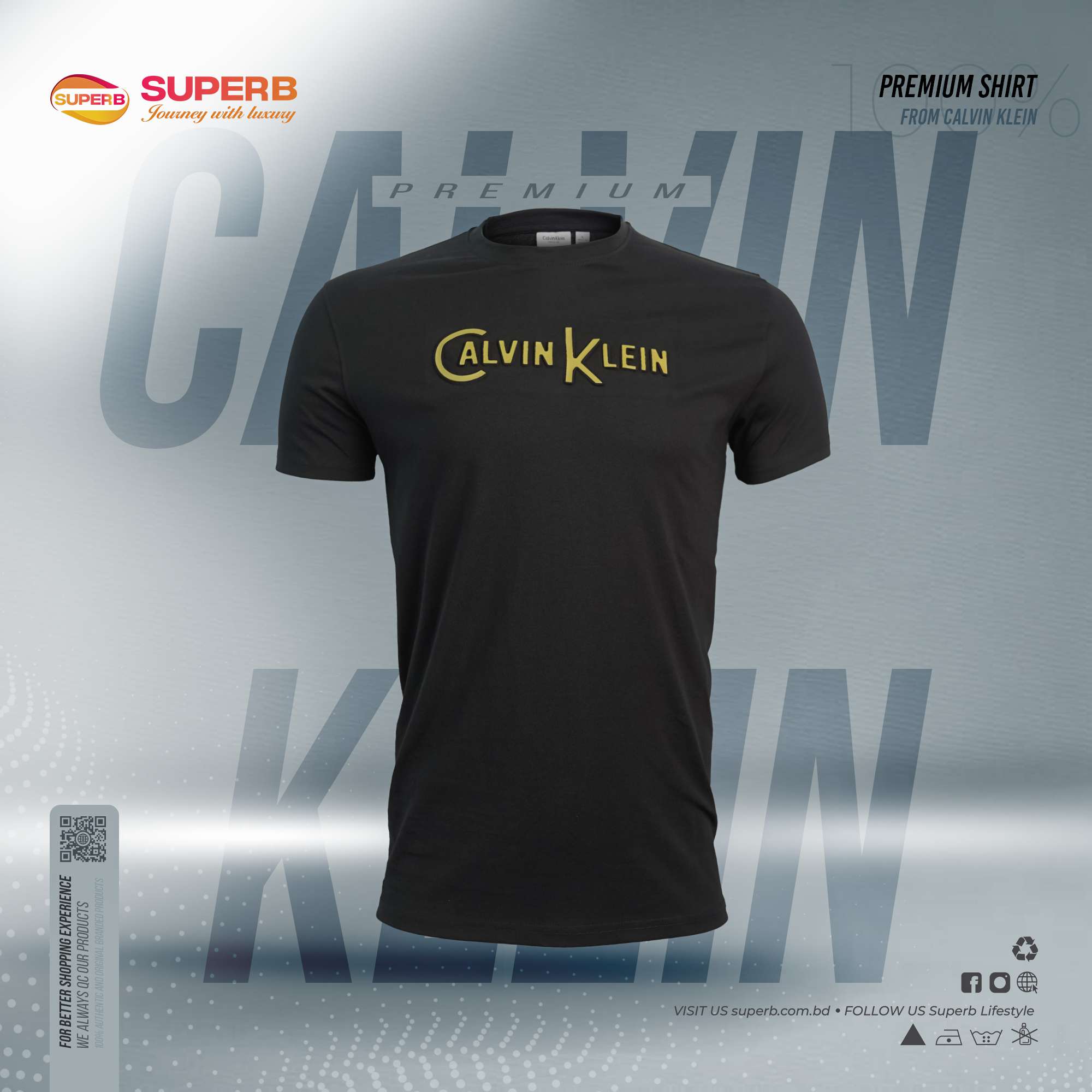Men's T-Shirt - Calvin Klein - Black