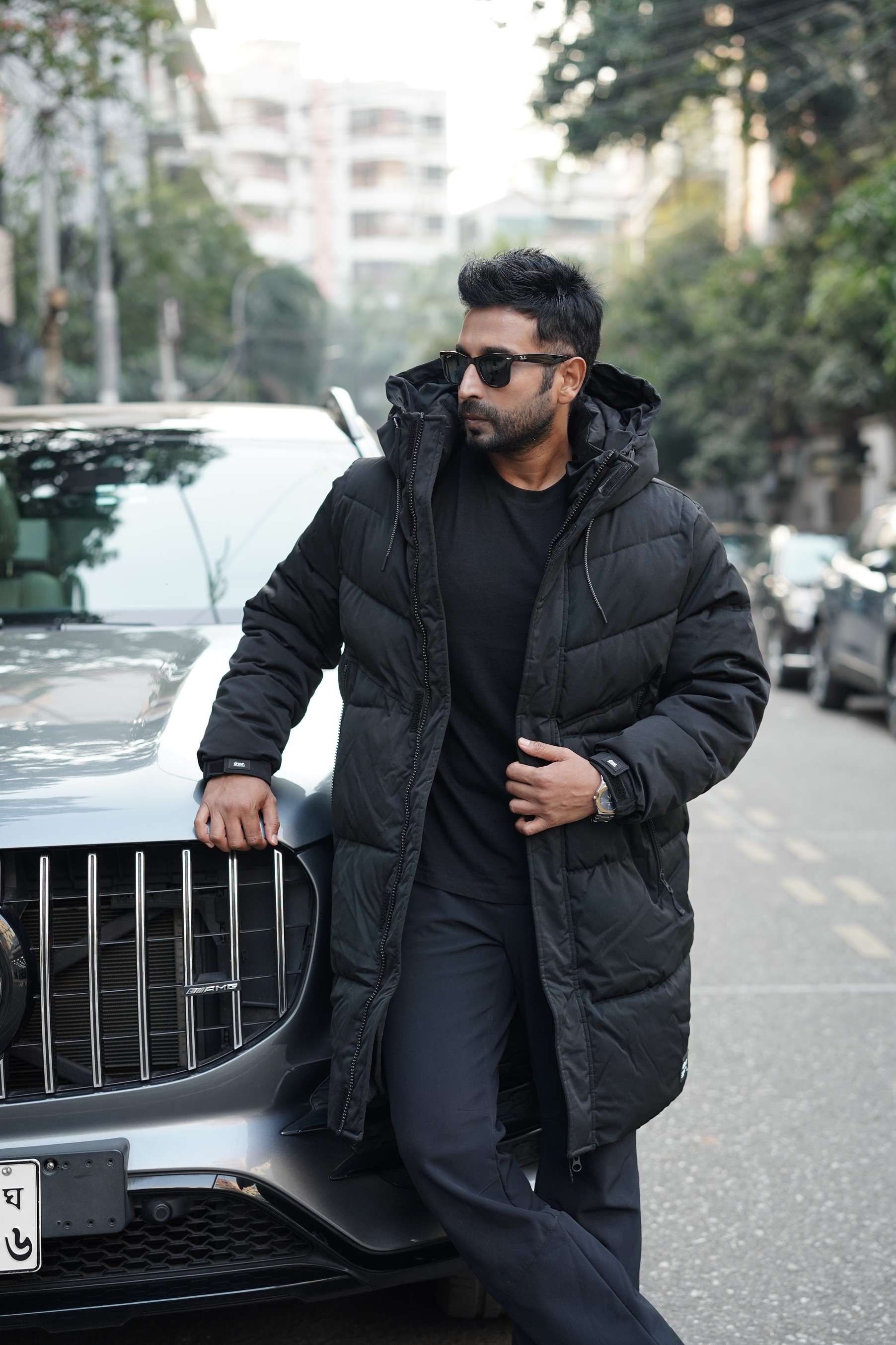 ZARA Tremendous Puffer Coat – Sustainable Long Winter Coat | Superb - Black