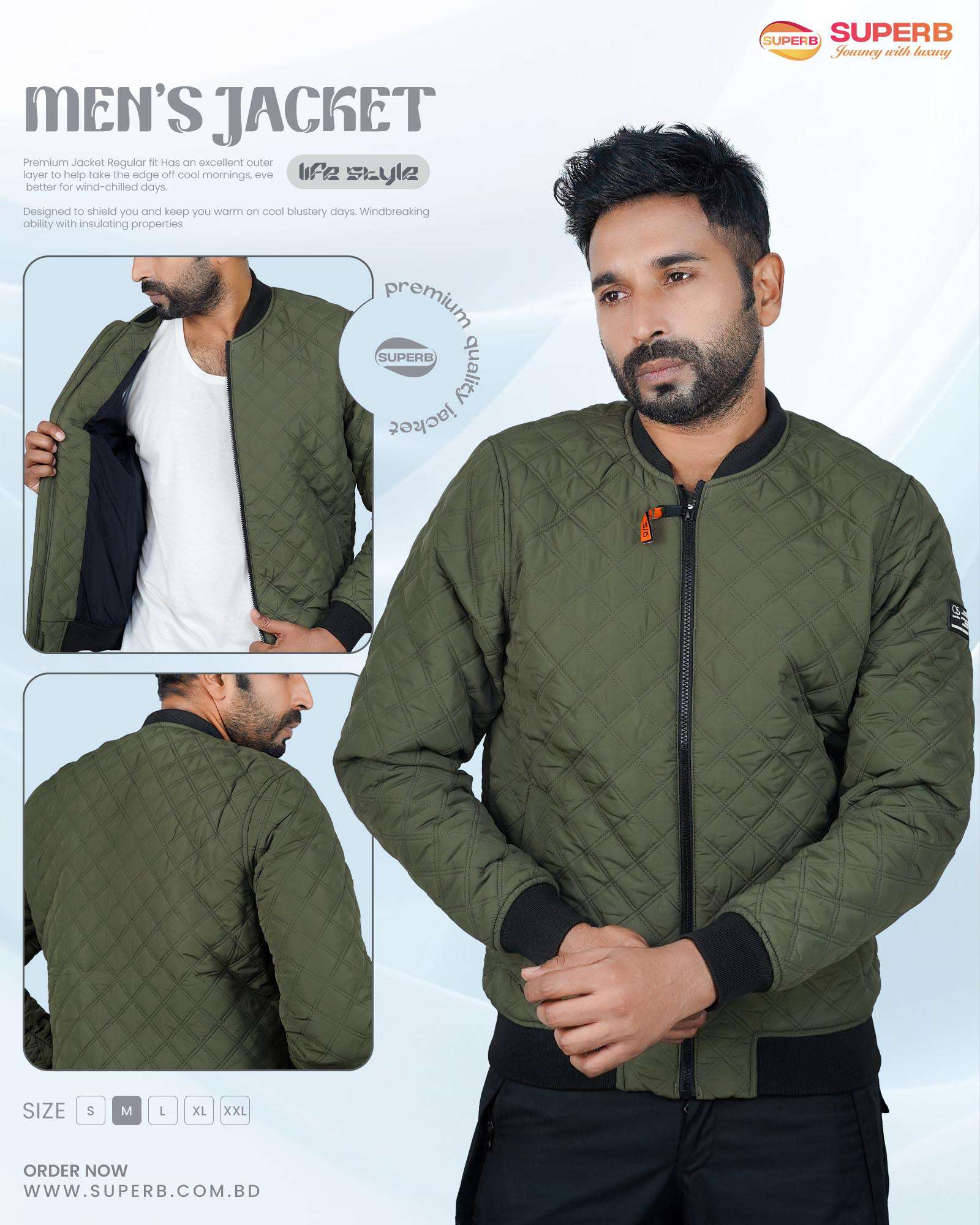 S.Oliver- Premium Jacket || Superb Lifestyle - Olive