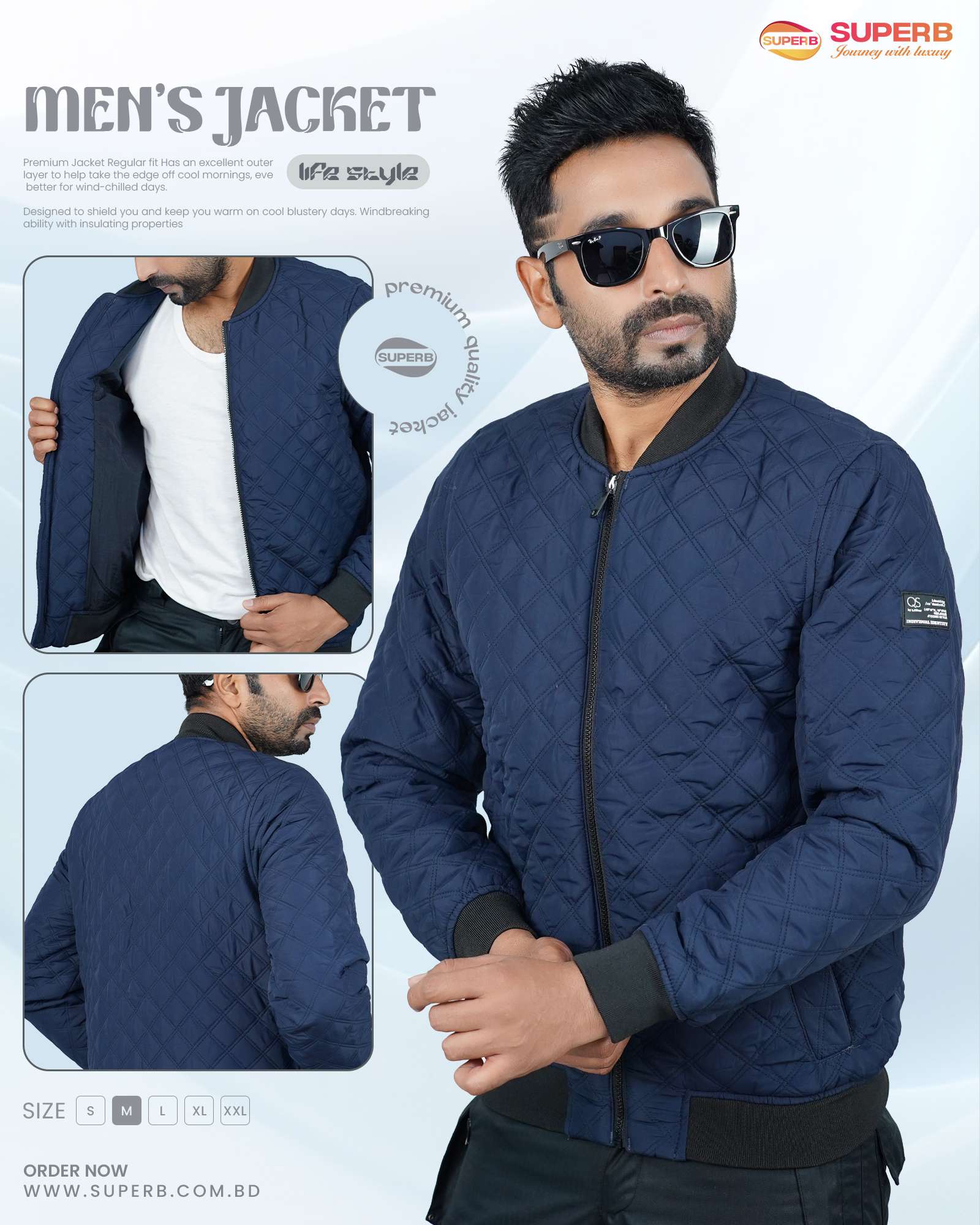 S.Oliver- Premium Jacket || Superb Lifestyle - Navy