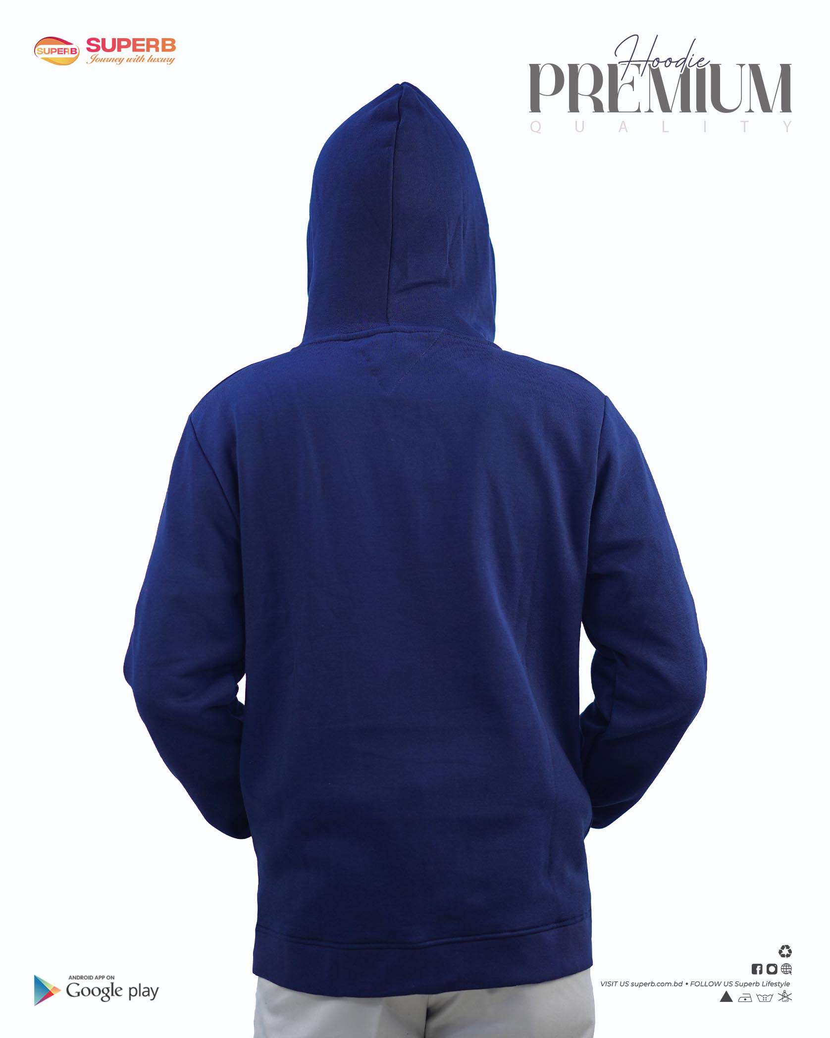 Tommy Hilfiger Premium Zip-Up Hoodie – Signature Comfort in 5 Classic Colors || Superb - 