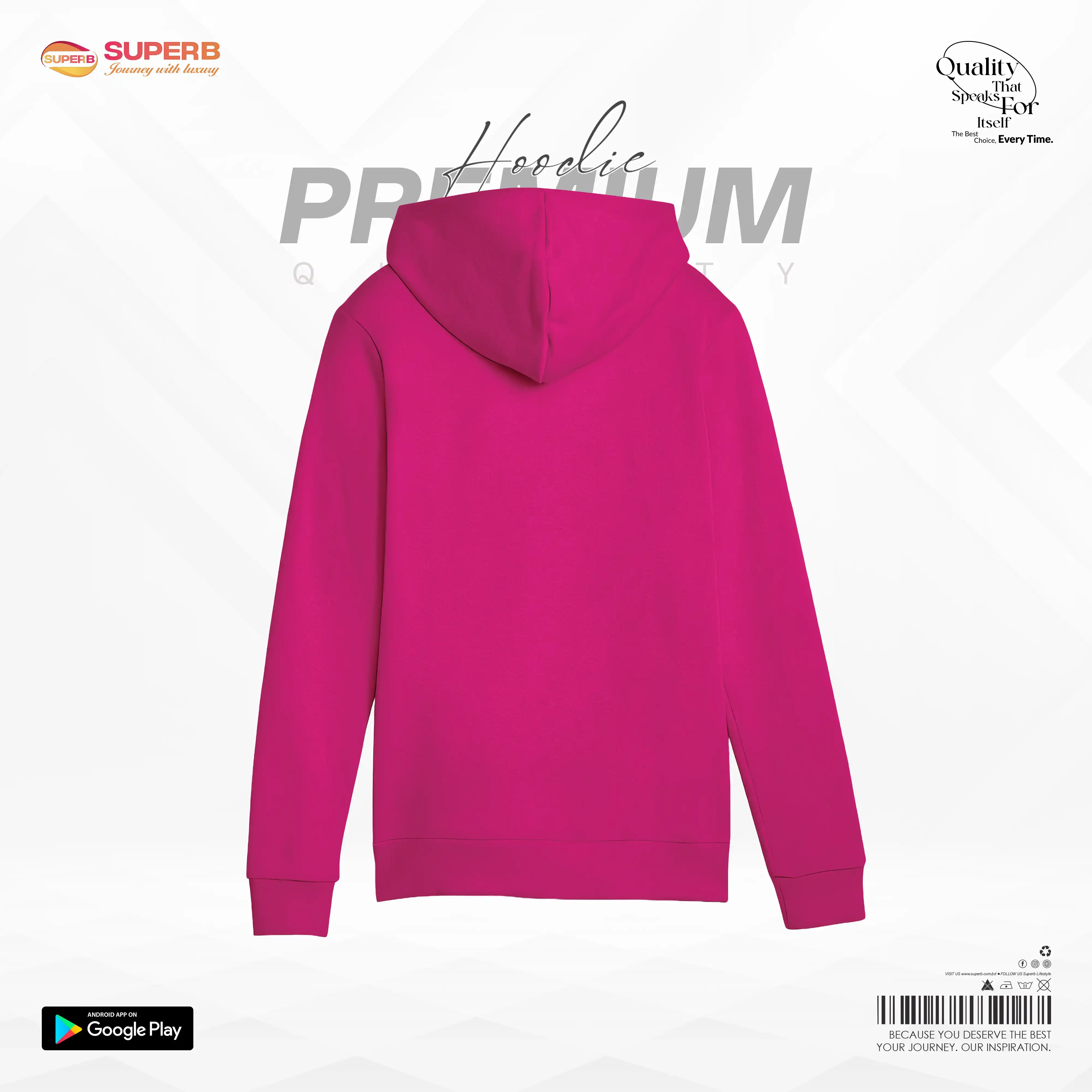 Puma Women's Pullover Hoodie — Soft Cotton Blend, Hot Pink, Logo Front || Superb - 