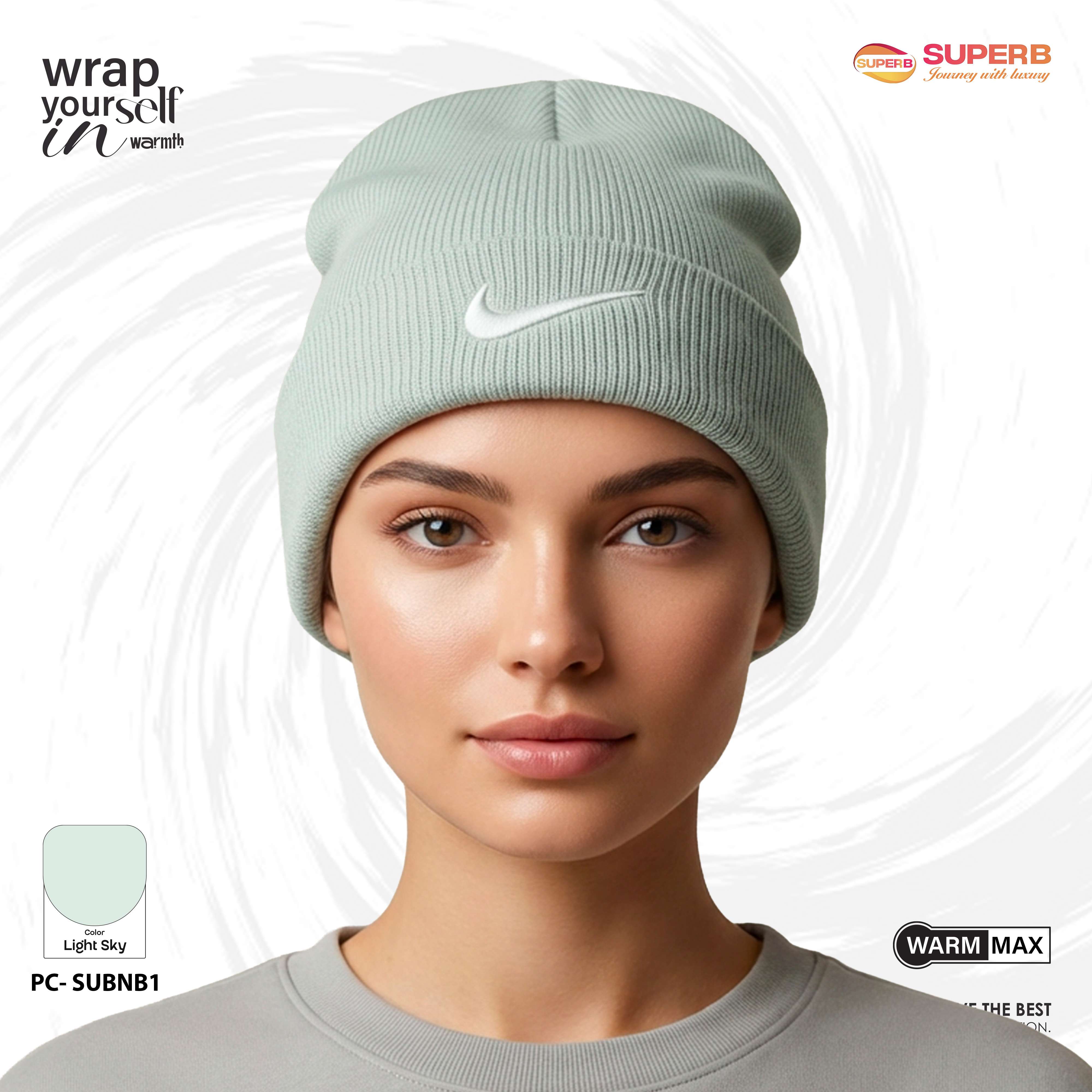 Nike Premium Winter Beanie – Unisex Knit Hat || Superb - 