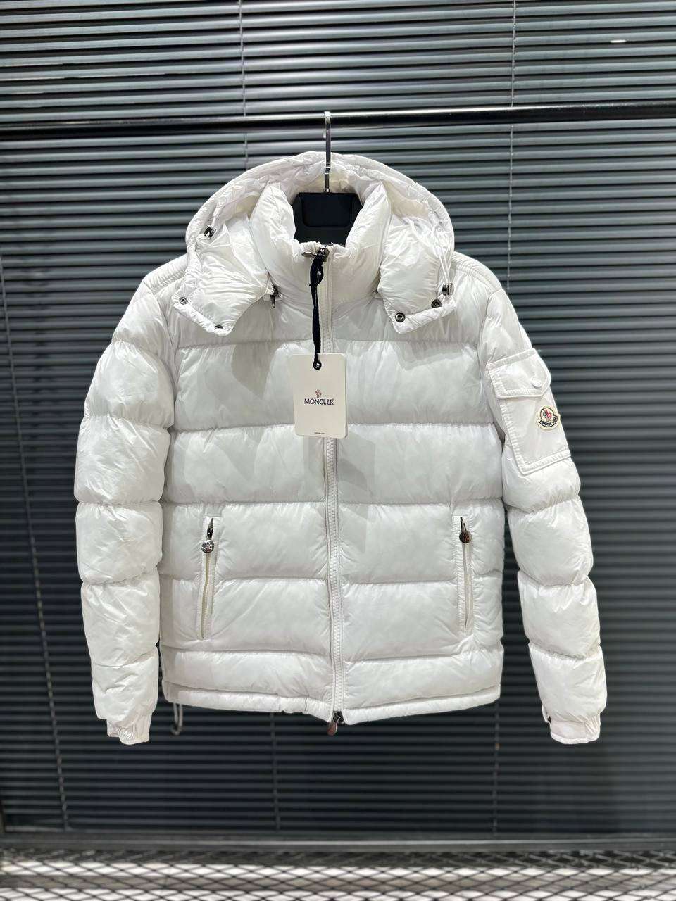 Moncler Maya Original Down Jacket | Premium Winter Puffer | White | Superb Lifestyle - White
