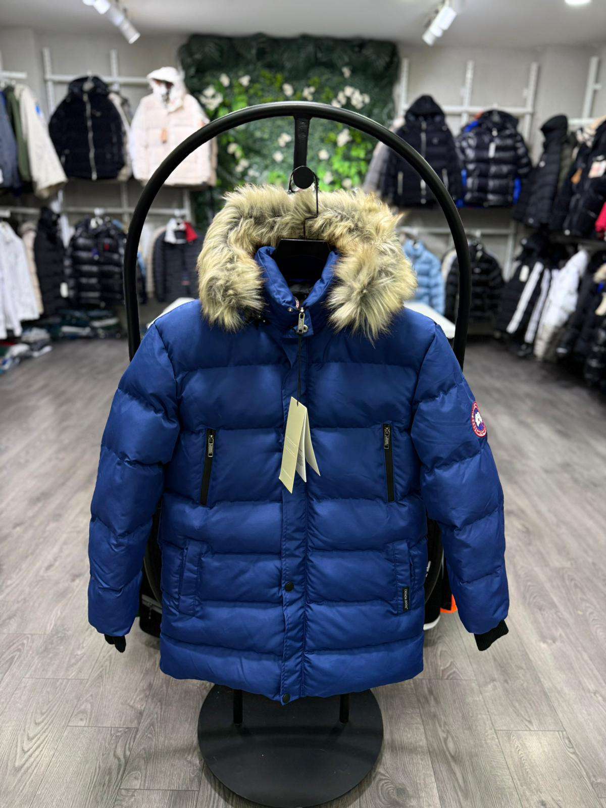 Canada Goose Original Unisex Winter Jacket | Premium Down Parka || Superb Lifestyle - Blue