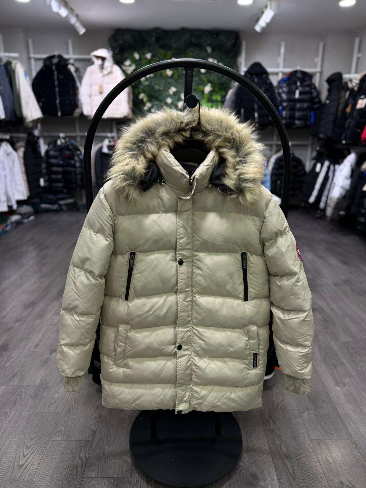 Canada Goose Original Unisex Winter Jacket | Premium Down Parka | Off White | Superb Lifestyle - Off-white