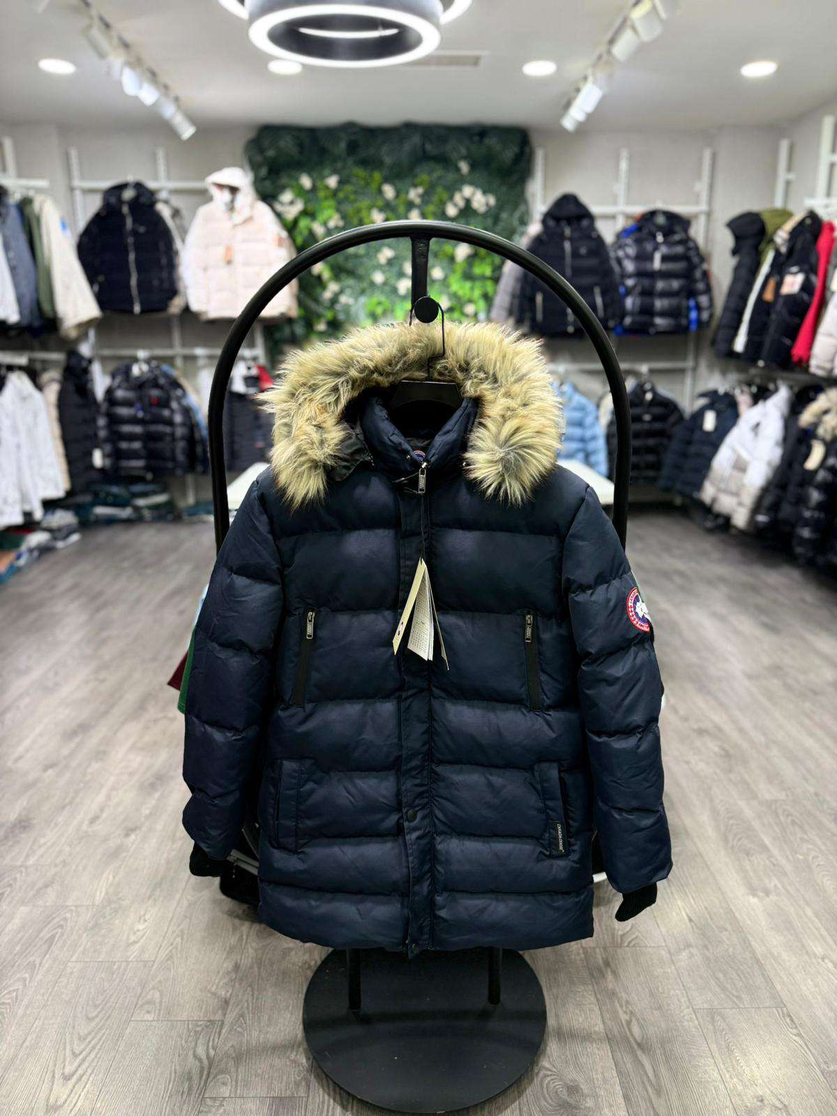 Canada Goose Original Unisex Winter Jacket | Premium Down Parka | Navy Blue | Superb Lifestyle - Navy Blue