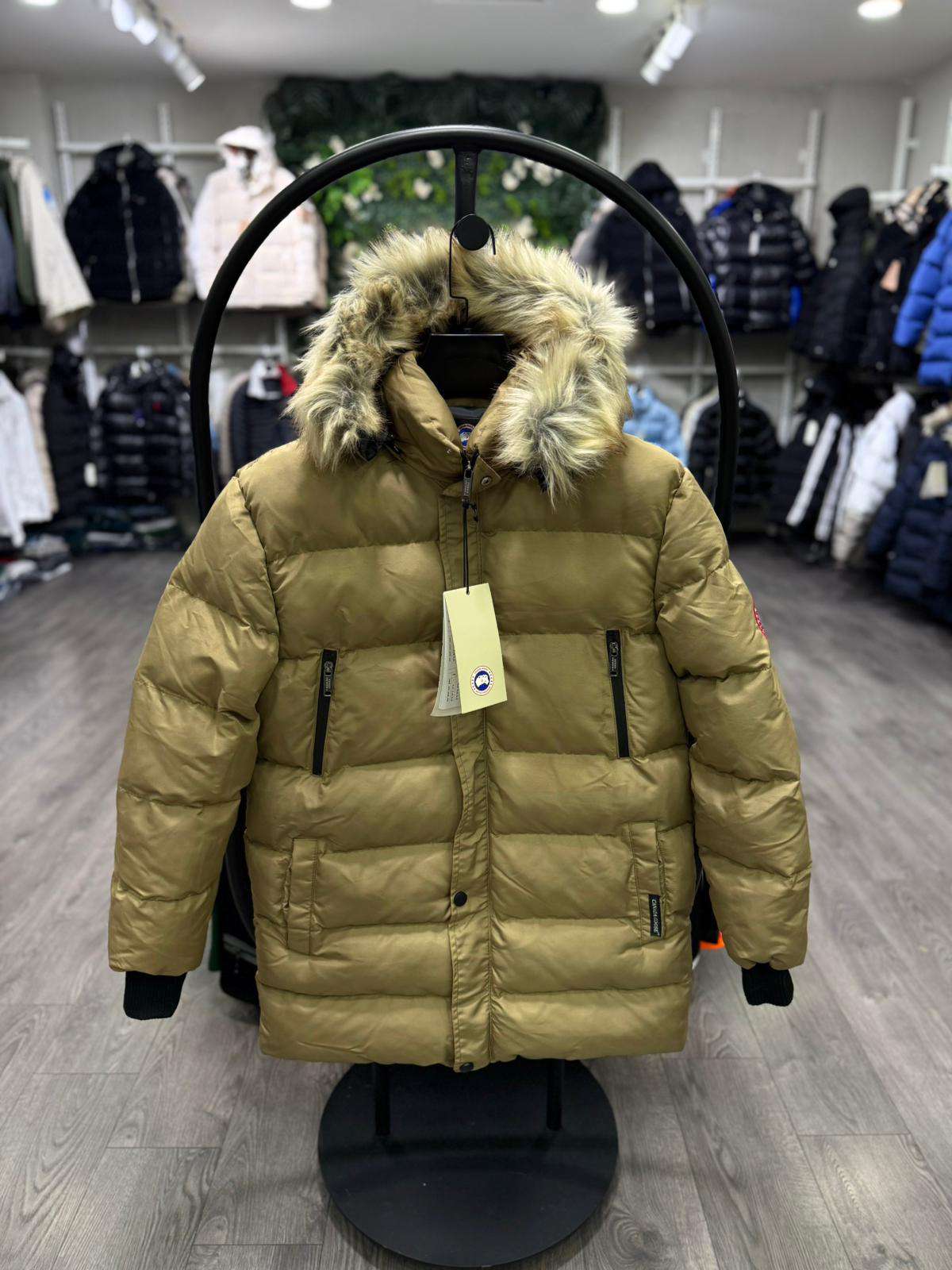 Canada Goose Original Unisex Winter Jacket | Premium Down Parka | Beige| Superb Lifestyle - Beige