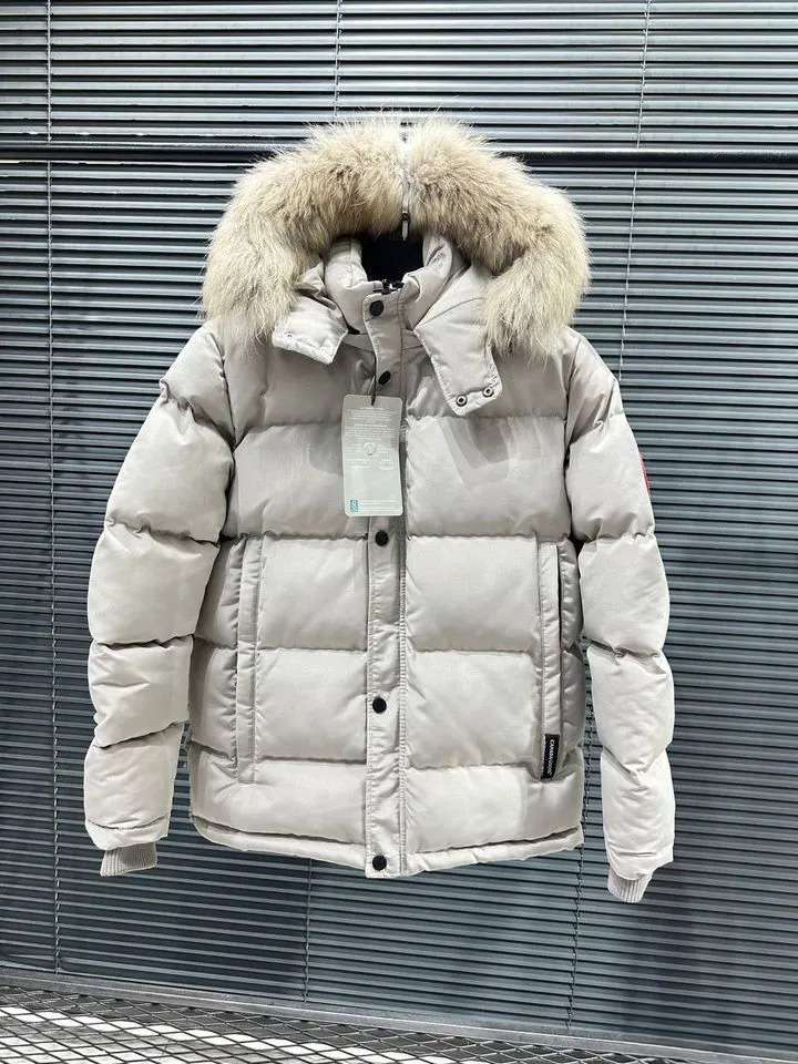 Canada Goose Arctic Down Jacket – Original Fur Hood Winter Parka - Off-white