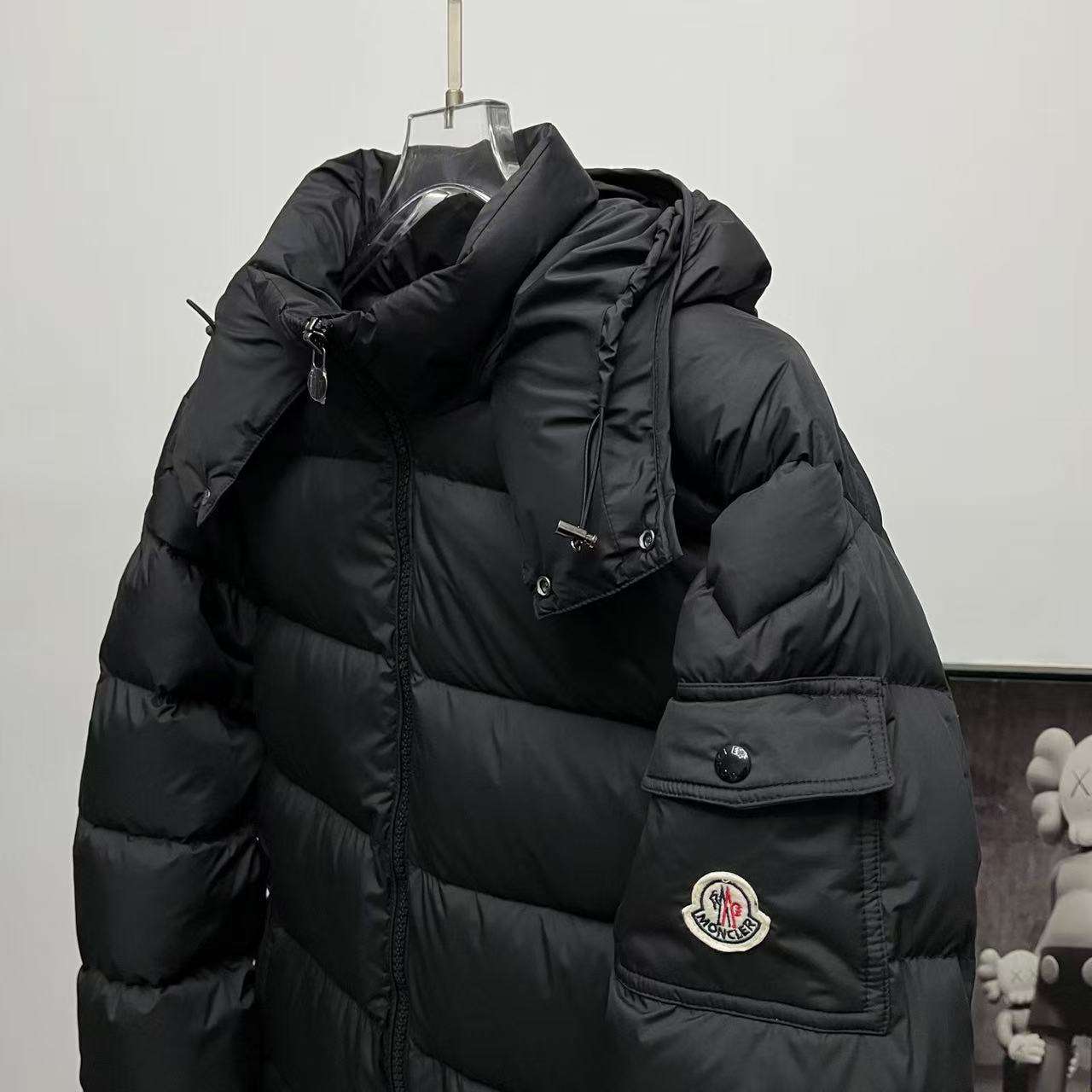 Moncler Maya Original Down Jacket | Premium Winter Puffer | Black | Superb Lifestyle - 